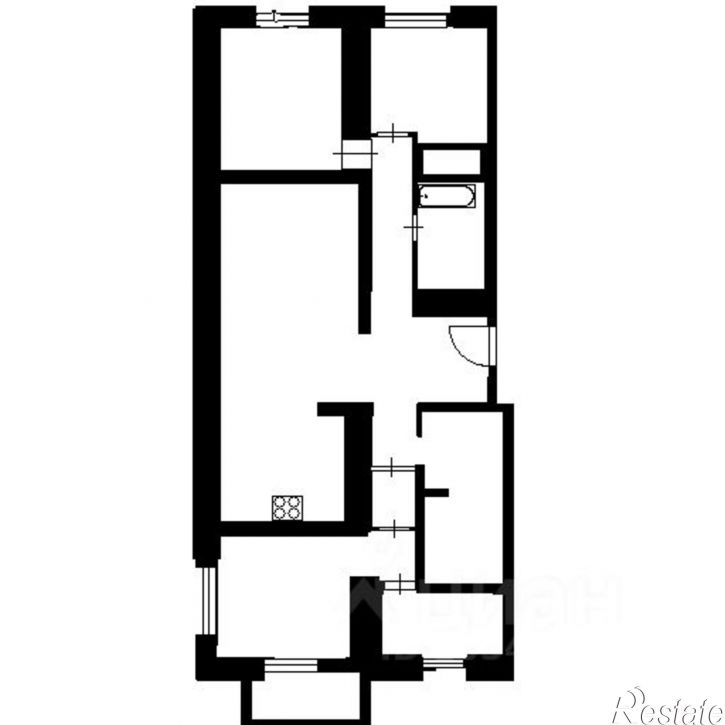 2-комн квартира ул Фатыха Амирхана, 97,  д. 97