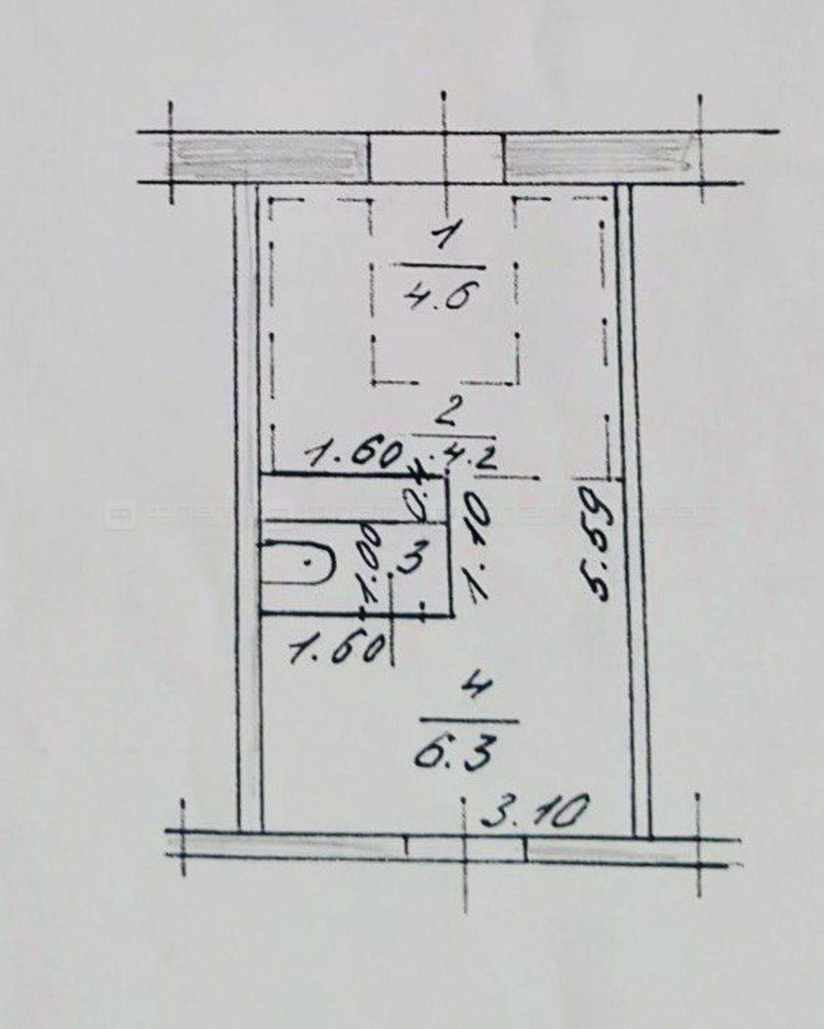 Купить торговое помещение за 3 350 000 рублей на ул. Побежимова, дом 46