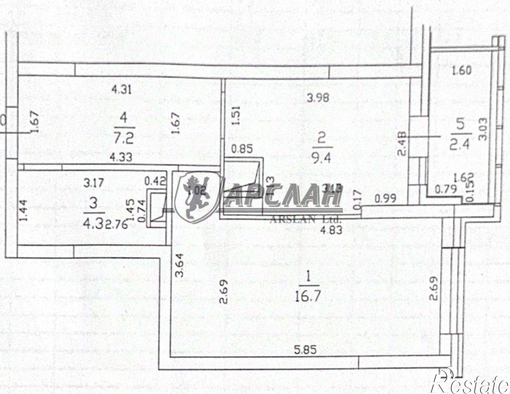 Купить квартиру за 9 400 000 рублей на Аметьевская магистраль, 16 к4
