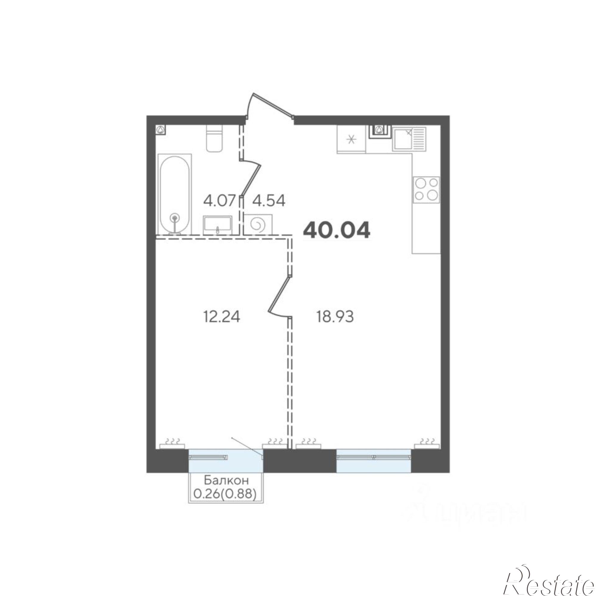 Купить квартиру за 21 418 300 рублей на ул Старая, 7