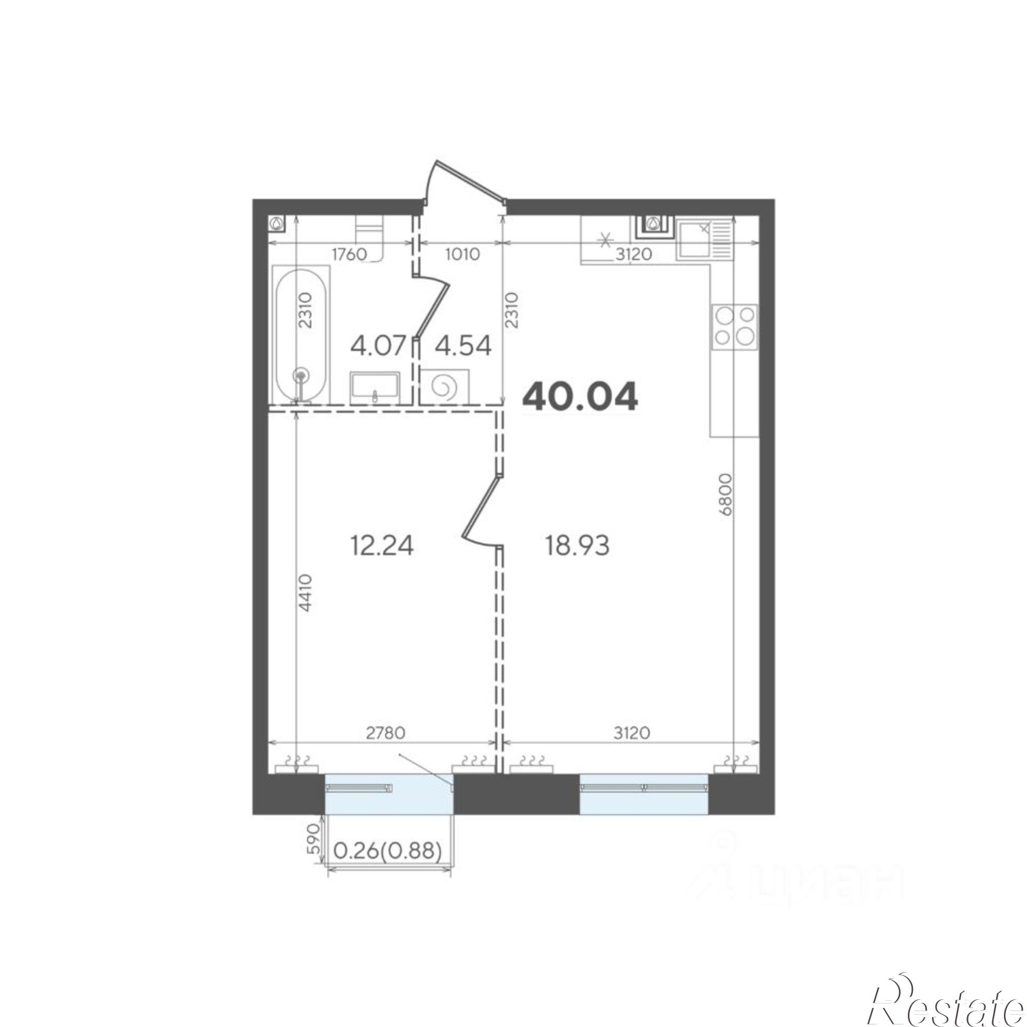 Купить квартиру за 21 418 300 рублей на ул Старая, 7