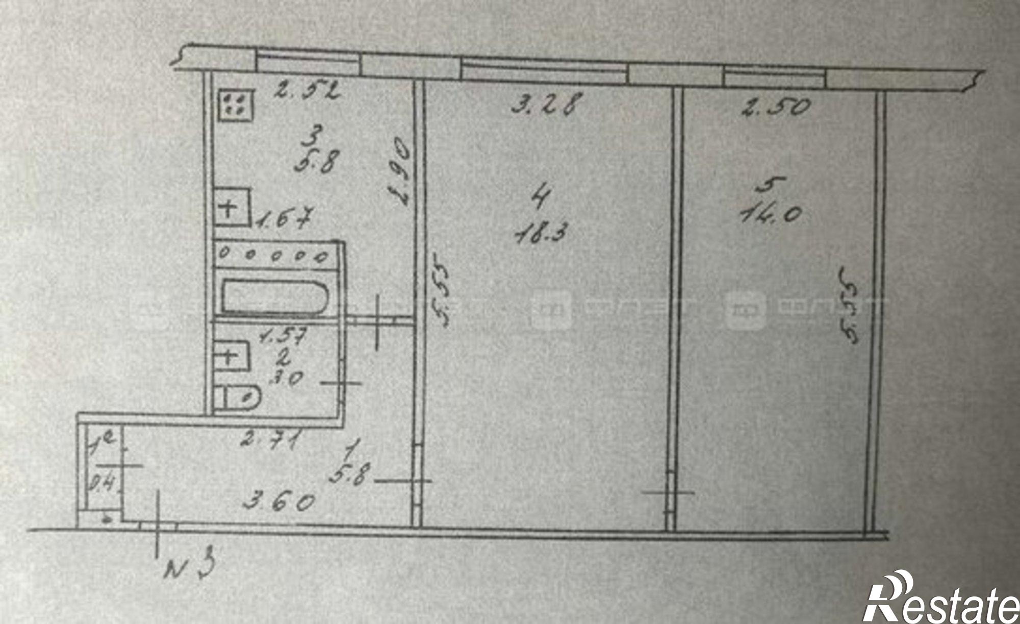 Купить квартиру за 5 950 000 рублей на улица Лушникова, 5