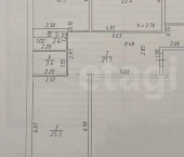 3-комн, 111кв м, этаж 5/25 ул Сибгата Хакима, 60