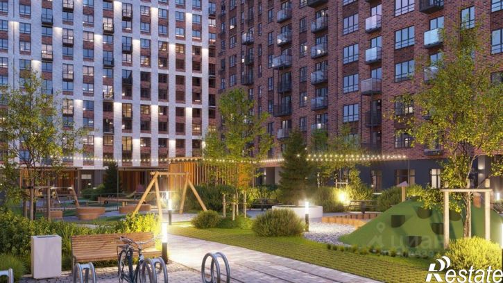 1-комн квартира в новом доме Фермское шоссе