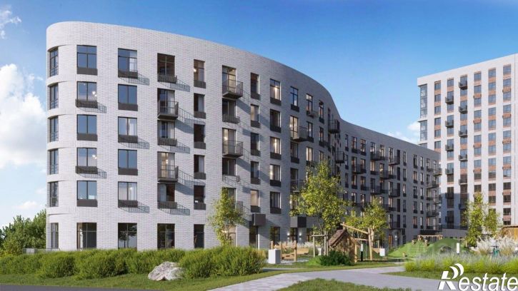 1-комн квартира в новом доме Фермское шоссе