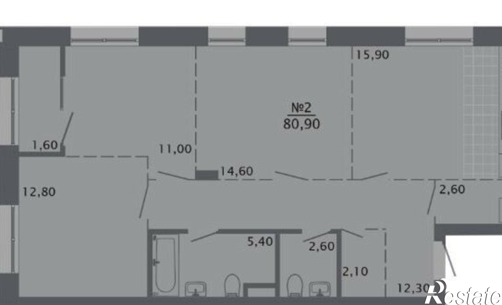 Купить квартиру за 29 900 000 рублей на ул Ново-Песочная, 44