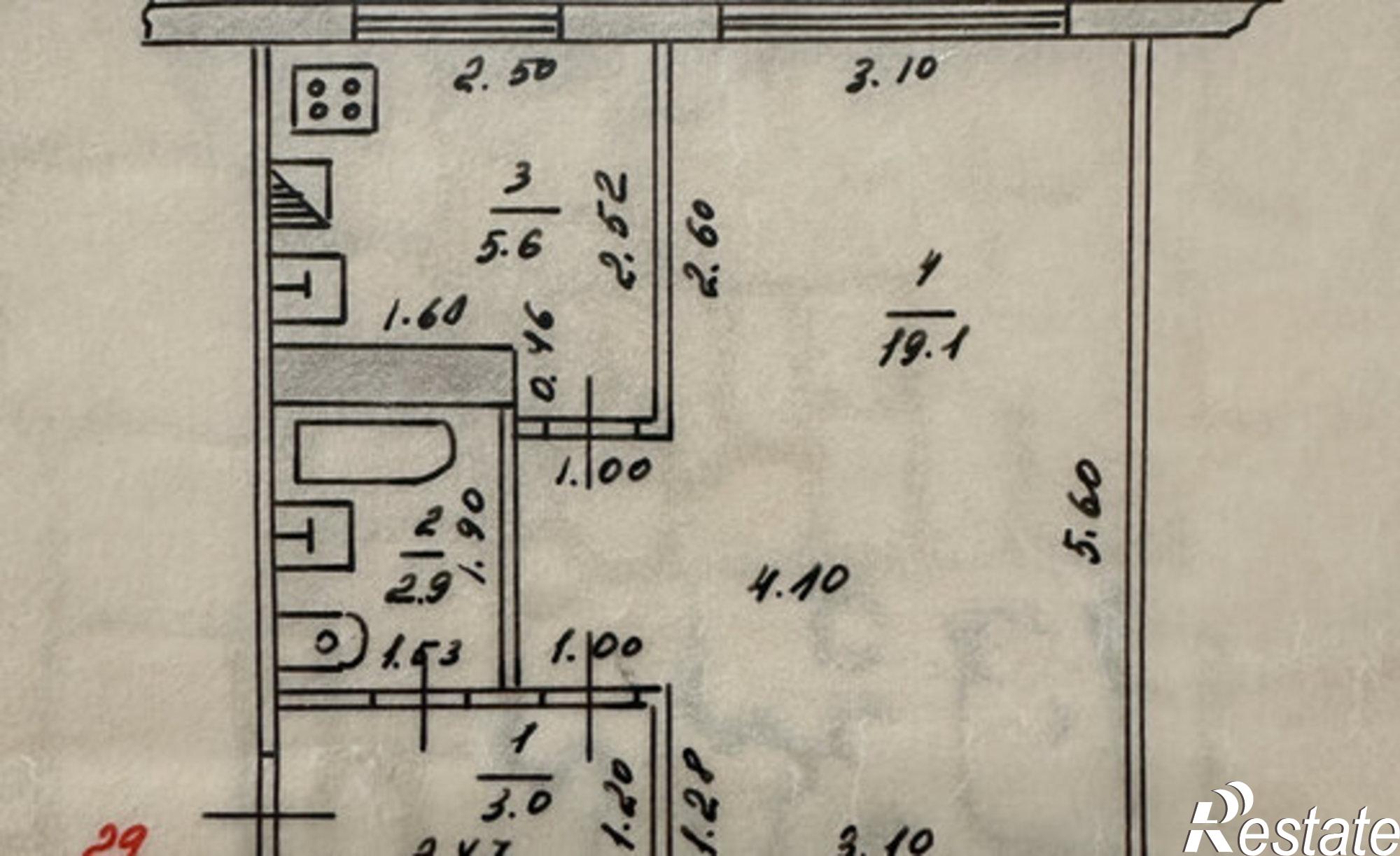 Купить квартиру за 5 700 000 рублей на Кирпичная улица, 5