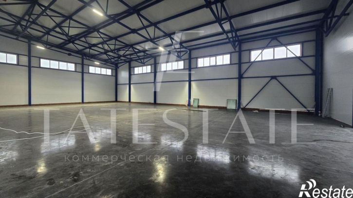 Склад Республика Татарстан (Татарстан), Зеленодольский район, Осиновское сельское поселение, территория Промышленная Площадка Индустриальный Парк М7, 27