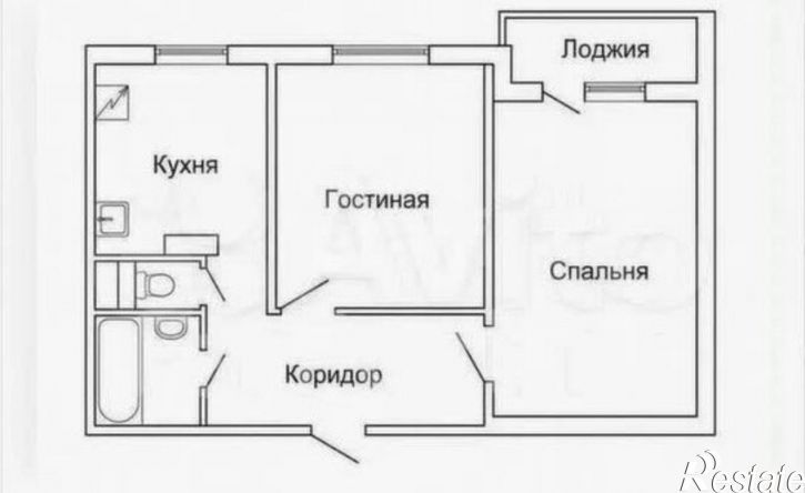 2-комн квартира проспект Ямашева, 94,  д. 94