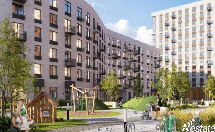 1-комн квартира в новом доме Республика Татарстан (Татарстан), Приволжский район, жилой массив Ферма-2