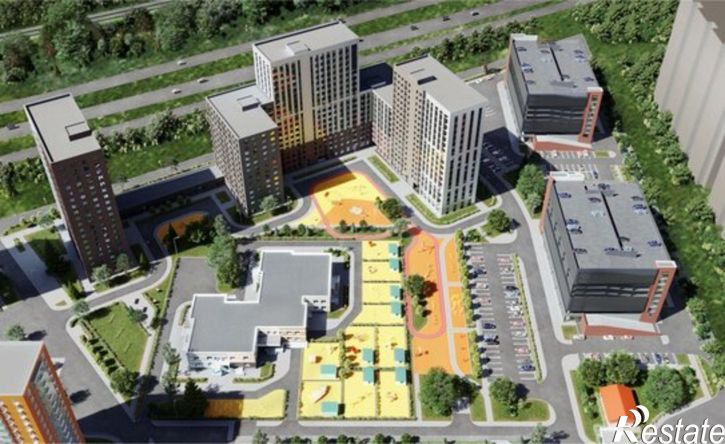 1-комн квартира в новом доме Республика Татарстан (Татарстан), Детский проезд