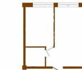 1-комн, 32кв м, этаж 4/9 ул Нурсултана Назарбаева, 56