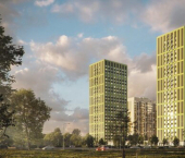 1-комн, 31кв м, этаж 7/19 улица Натана Рахлина, 15 к2