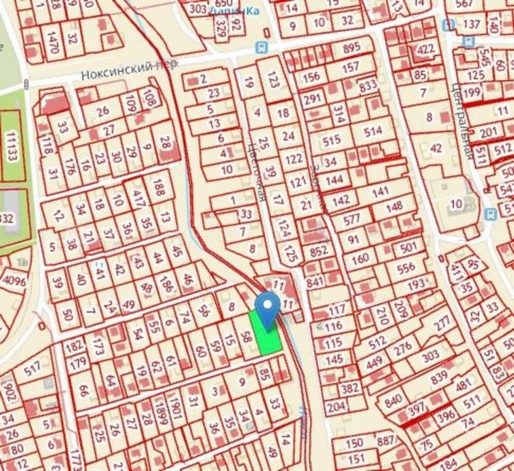 Земельный участок пер. Ноксинский 4-й (Вознесенское)