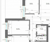 3-комн, 104кв м, этаж 18/23 ул Комсомольская, 2