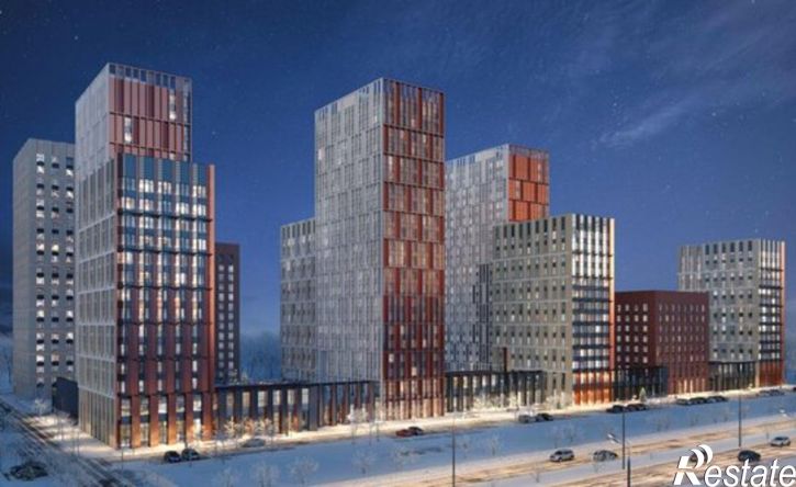 2-комн квартира в новом доме Республика Татарстан (Татарстан), Бухарская улица, 5