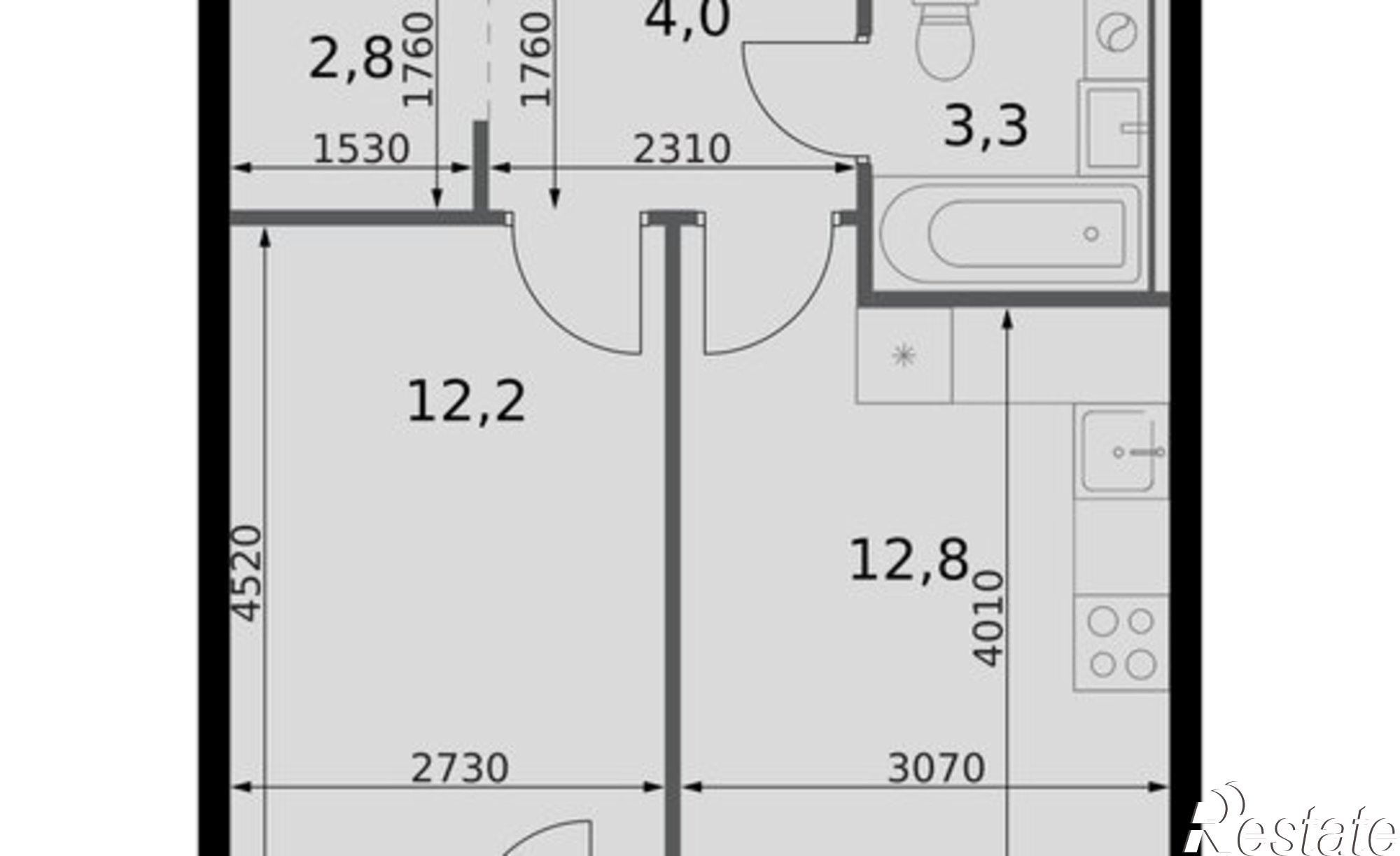 Купить квартиру за 9 246 600 рублей на ул Даурская, 2А