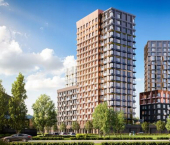 2-комн, 61 кв м, этаж 7/20 Даурская улица, 4А