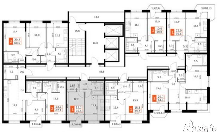 1-комн квартира в новом доме ул Даурская, 2А,  д. 2А