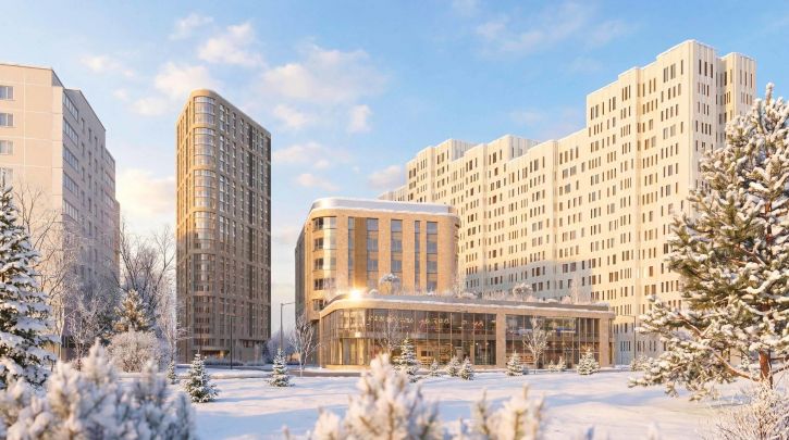 2-комн квартира в новом доме Проспект Победы