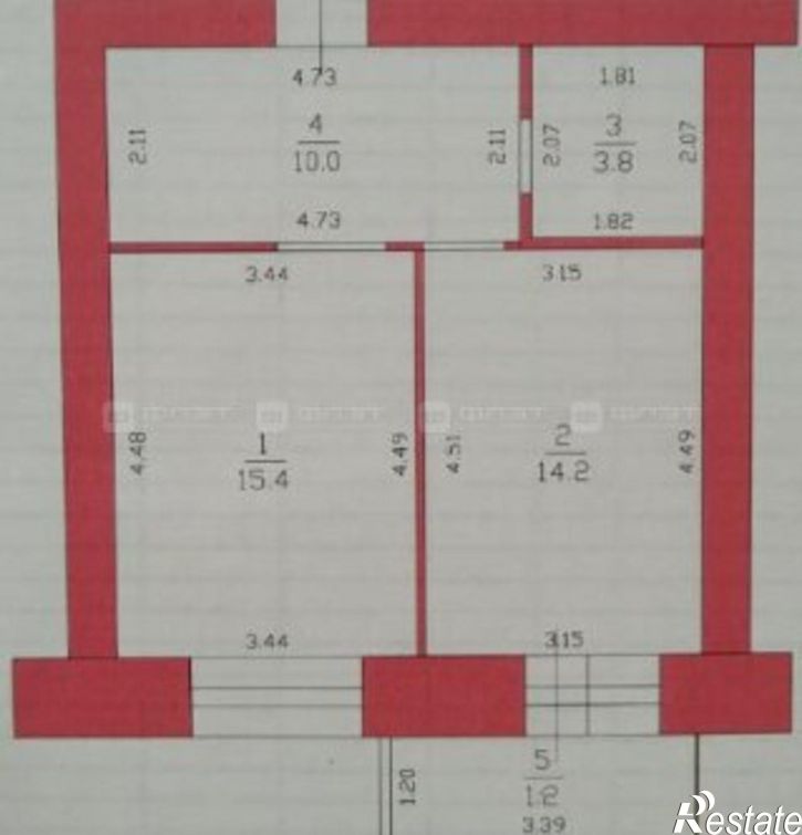 1-комн квартира ул Восстания, 129,  д. 129