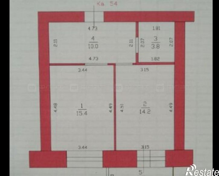 1-комн квартира ул Восстания, 129,  д. 129