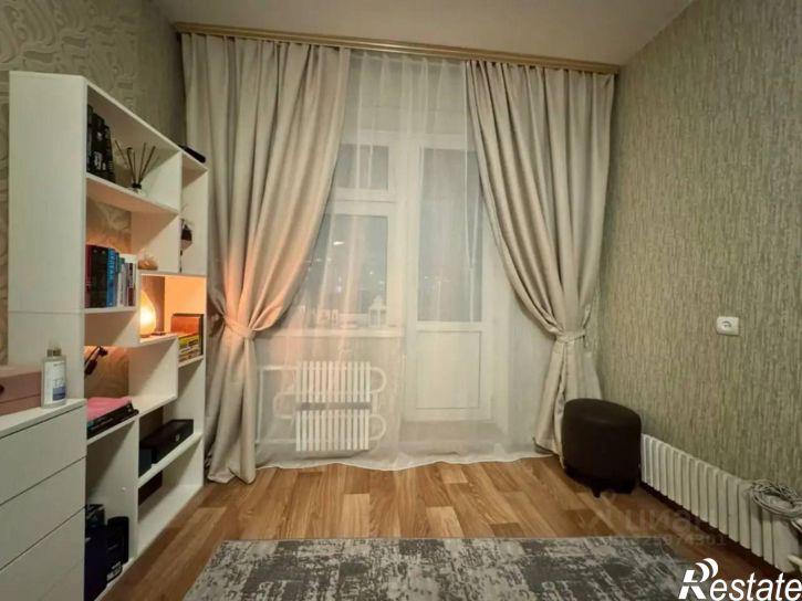 1-комн квартира улица Академика Сахарова, 1,  д. 1