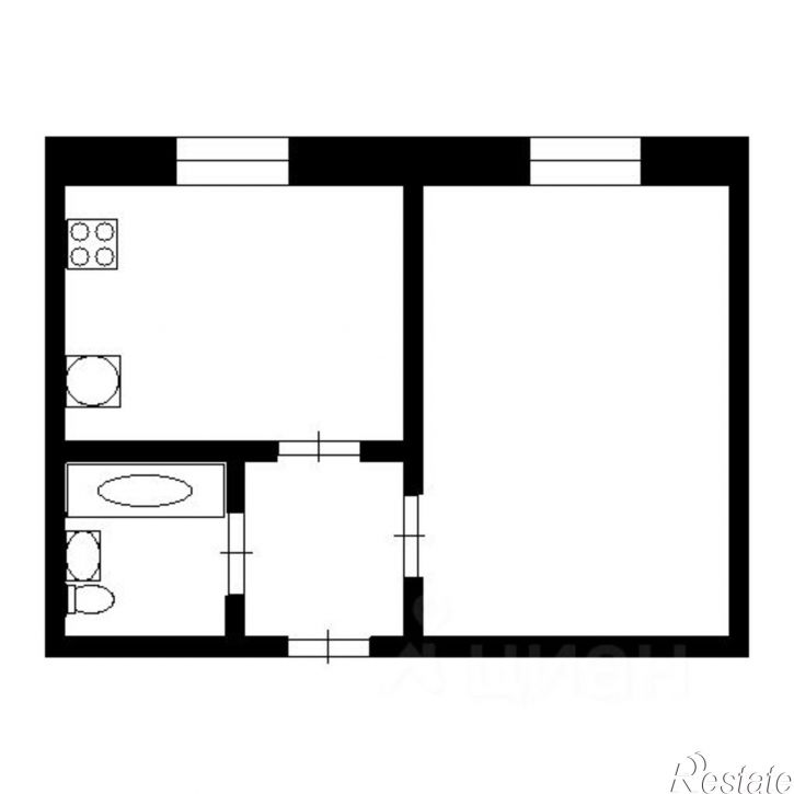 1-комн квартира ул Адоратского, 10,  д. 10