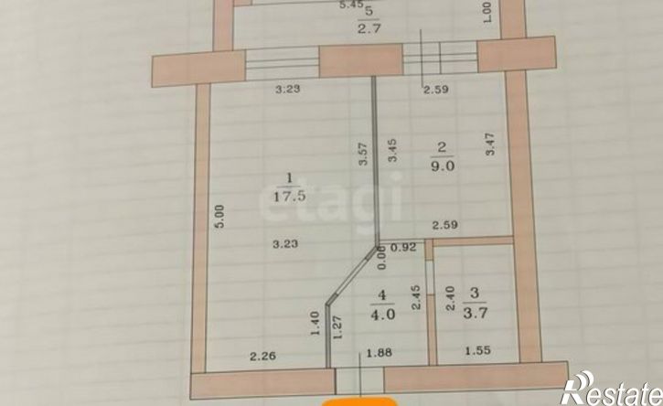 1-комн квартира ул Кул Гали, 38,  д. 38