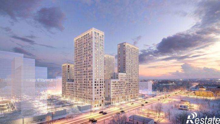 2-комн квартира в новом доме ул Халитова, 4А,  д. 4А