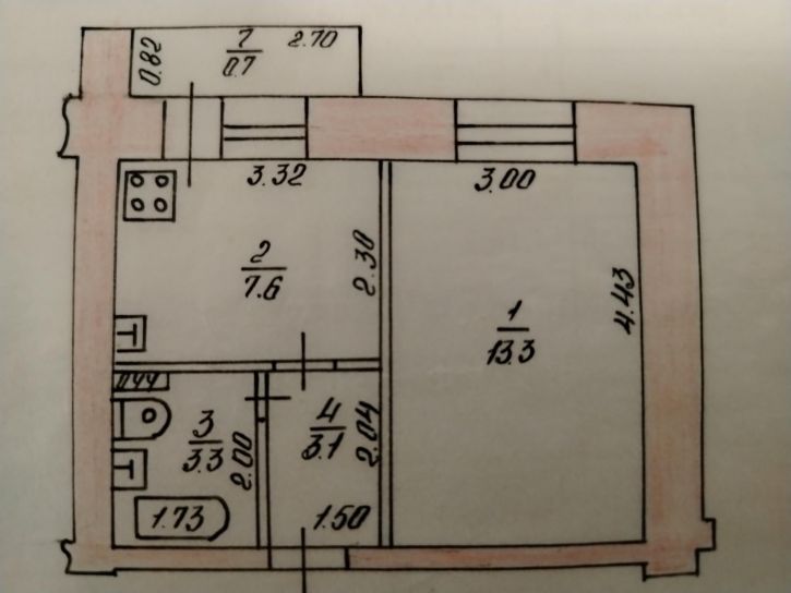 1-комн квартира Ново-Азинская улица, д.12