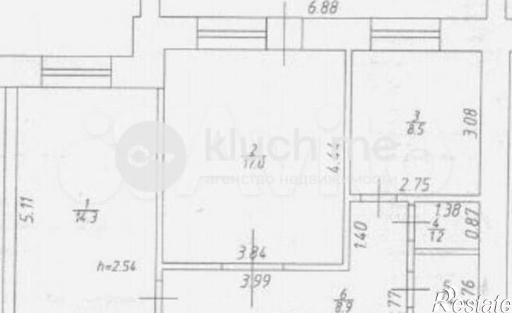 2-комн квартира ул Бондаренко, 30,  д. 30