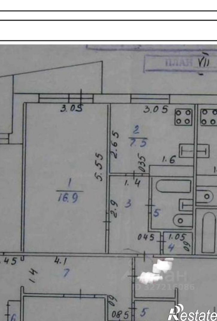 1-комн квартира ул Академика Лаврентьева, 22,  д. 22