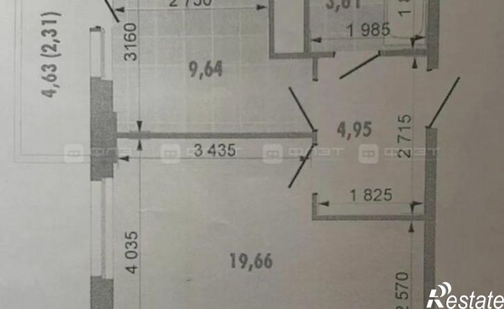 1-комн квартира проспект Победы, 139 к2,  д. 139 к2
