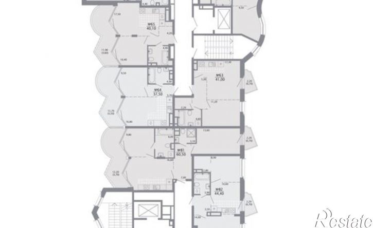 3-комн квартира в новом доме улица Волкова, 2Б,  д. 2Б