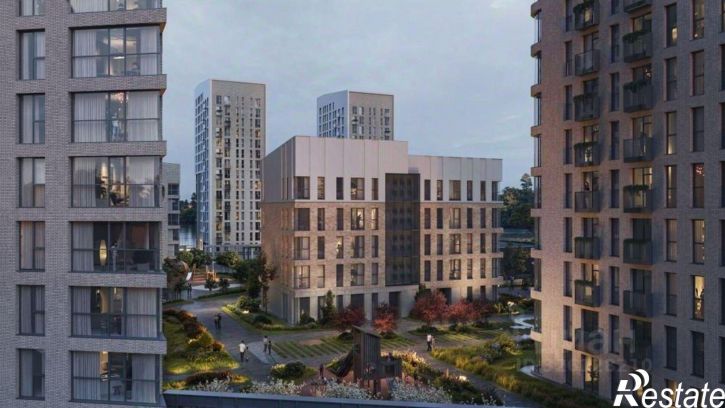 2-комн квартира в новом доме Портовая улица, 37В к2,  д. 37В к2