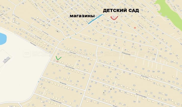 Земельный участок ул. Васильковая (Салмачи), дом 3