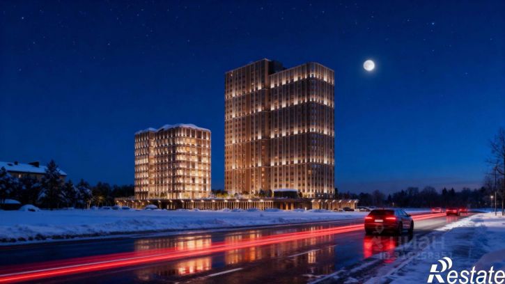 1-комн квартира в новом доме