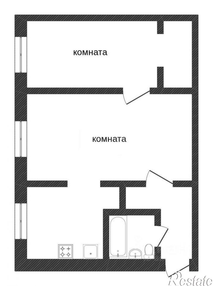 2-комн квартира Дальняя улица, 9,  д. 9