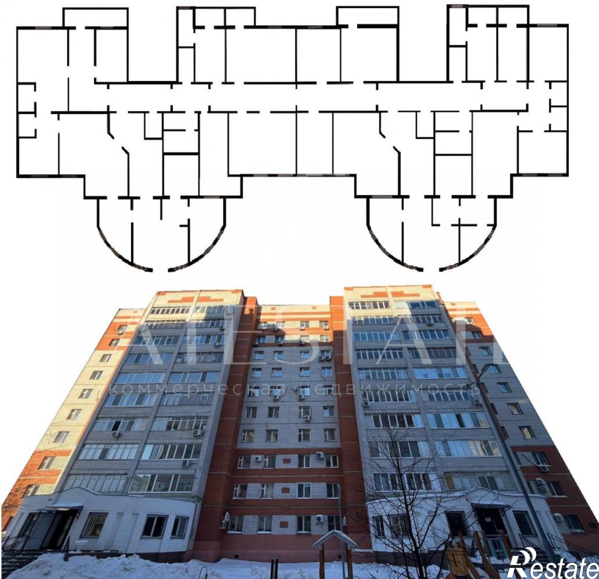 Купить офис, помещение под офис за 80 000 000 рублей на улица 2-я Азинская, 3Б