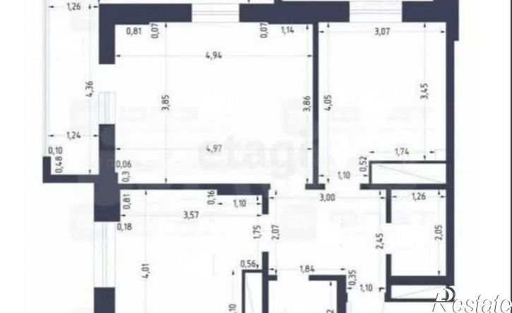 2-комн квартира проспект Победы, 139 к1,  д. 139 к1