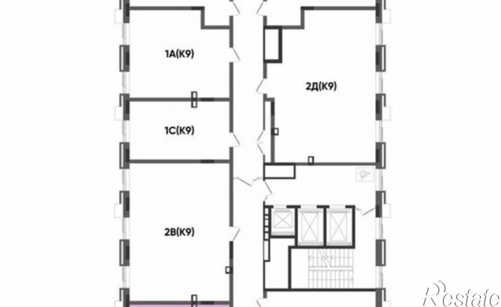2-комн квартира в новом доме Бухарская улица, 3,  д. 3