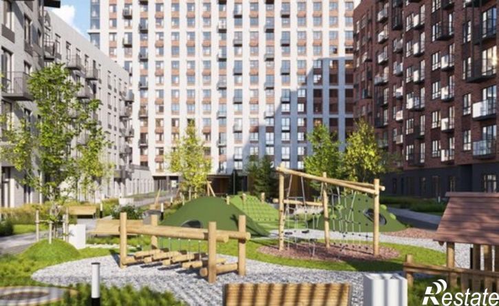 1-комн квартира в новом доме Республика Татарстан (Татарстан), территория Ферма-2