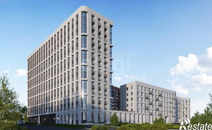 1-комн квартира в новом доме Республика Татарстан (Татарстан), территория Ферма-2