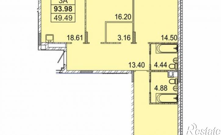 3-комн квартира улица Генерала Ерина, 5Д,  д. 5Д