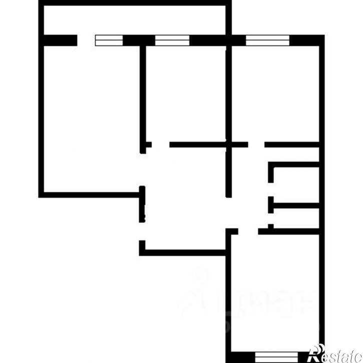 3-комн квартира улица Юлиуса Фучика, 107,  д. 107