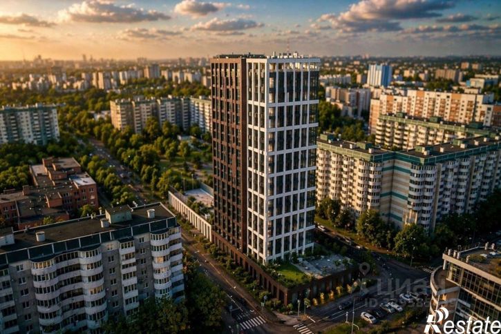 1-комн квартира в новом доме улица Абсалямова, 33 к2,  д. 33 к2