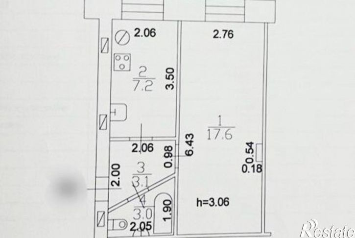 1-комн квартира Социалистическая улица, 11/14,  д. 11/14