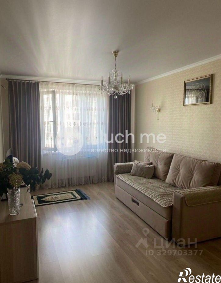 1-комн квартира улица Аделя Кутуя, 110Д к1,  д. 110Д к1