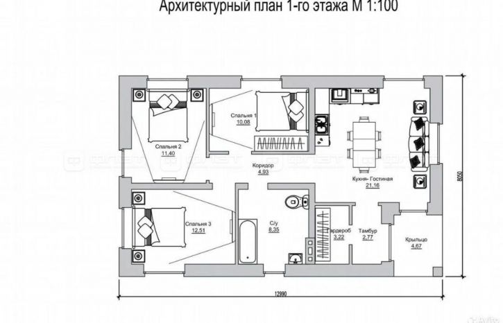Коттедж/дом пер. Дальний
